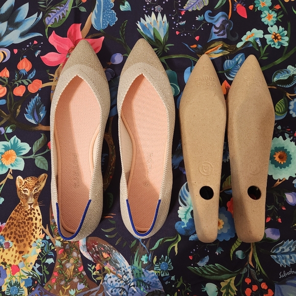 Rothy's Shoes - Rothy's "The Point" in diamond metallic